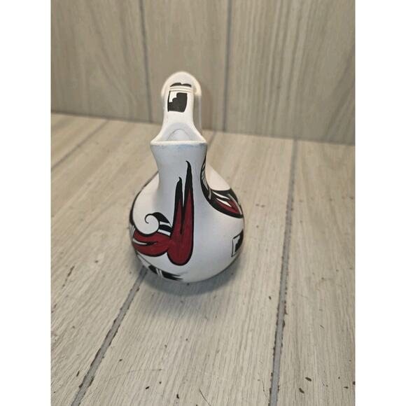 Vtg Wedding Vase Signed R Gavin Native American Pottery New Mexico Jemez Pueblo - Picture 7 of 10